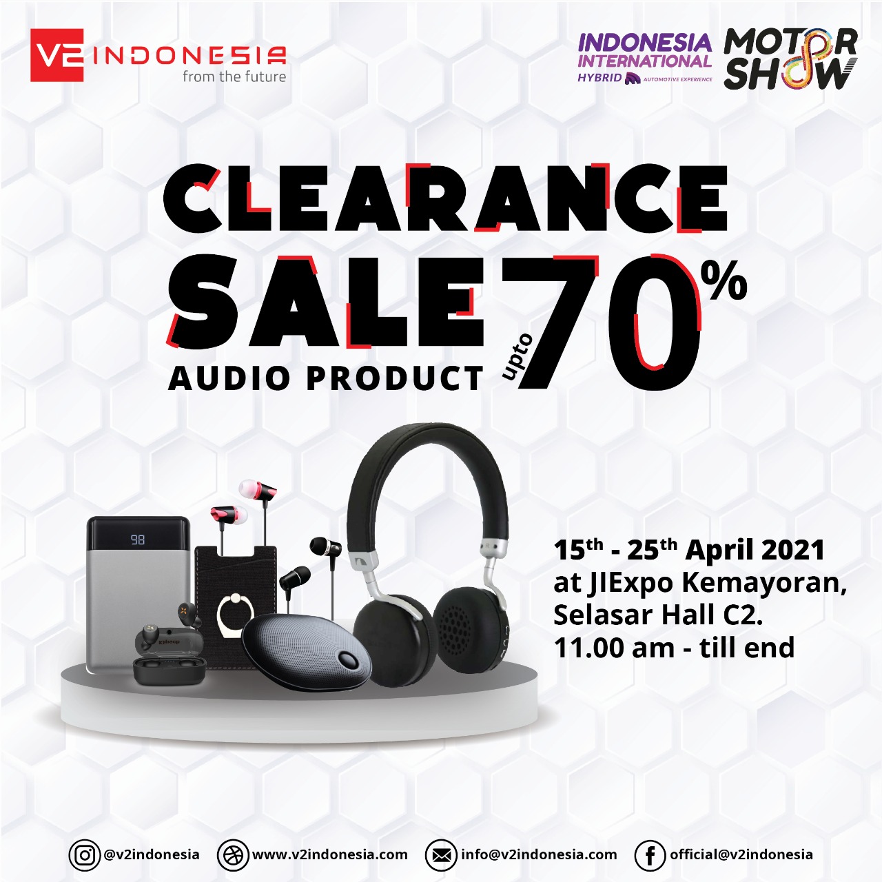 Clearance Sale Audio Product 70%