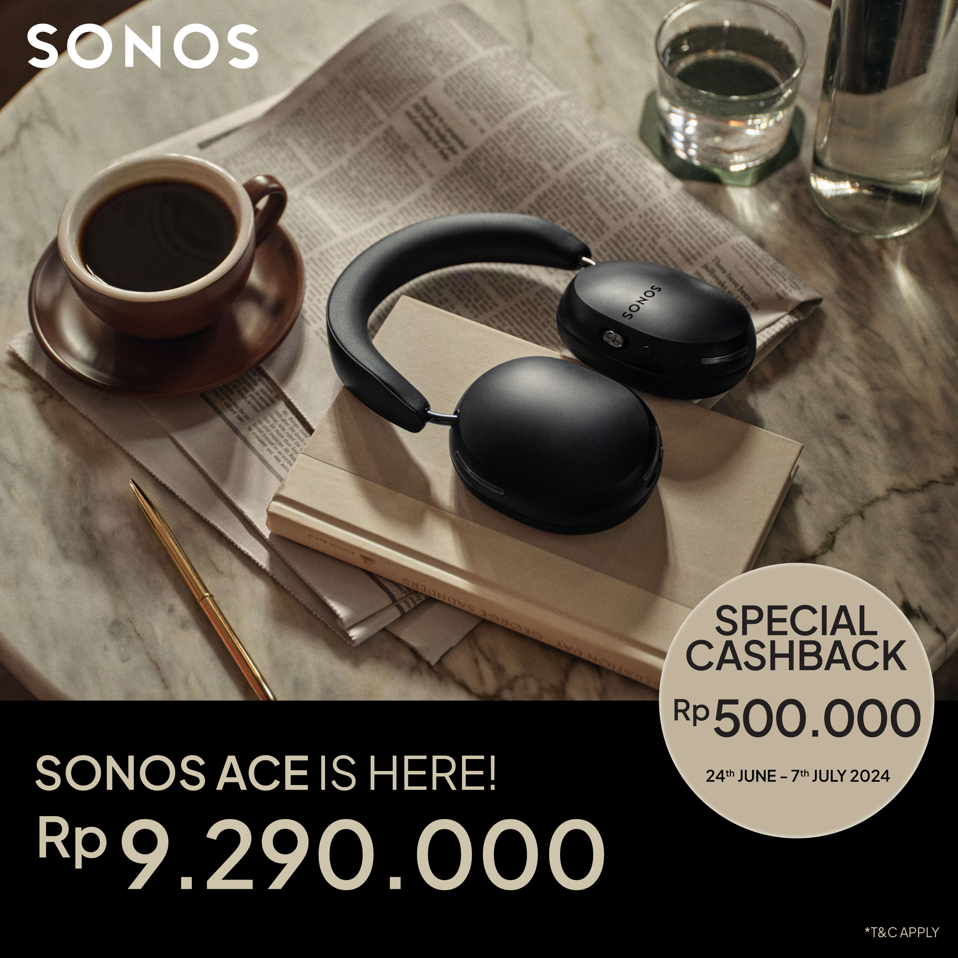 Sonos Ace special cashback