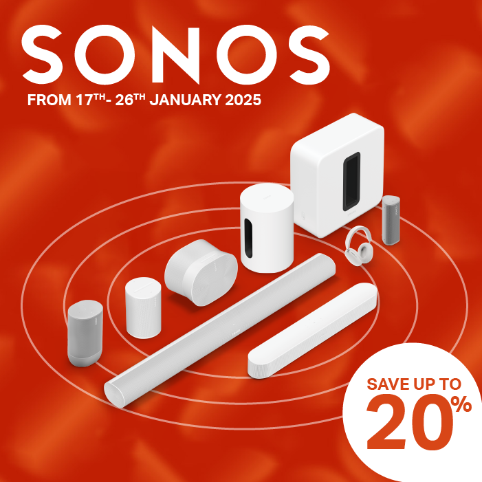 Unmissable NewYearDeals: Save Up to 20% on Sonos!