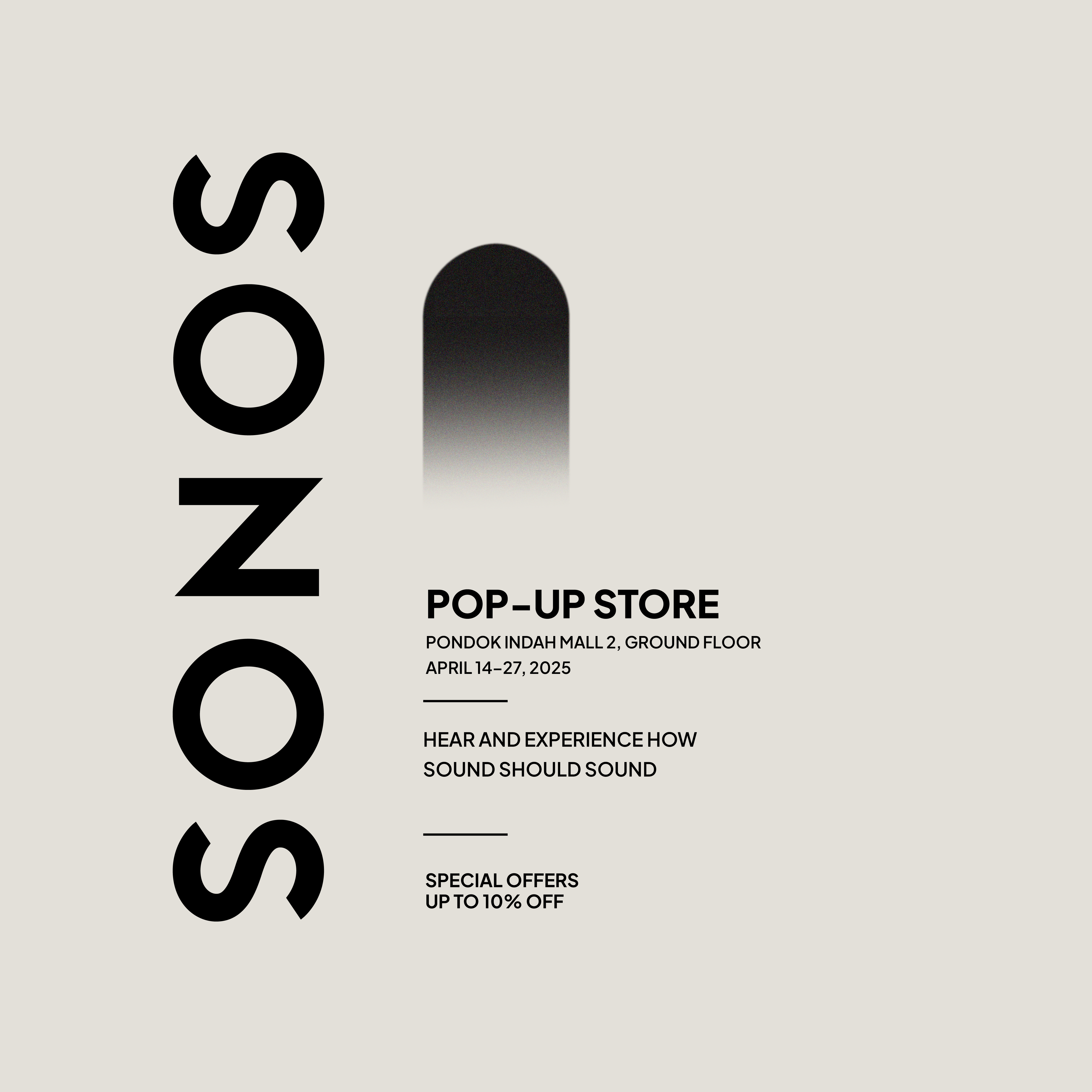 Dive into the Sound Revolution at the Sonos Pop-Up Store!