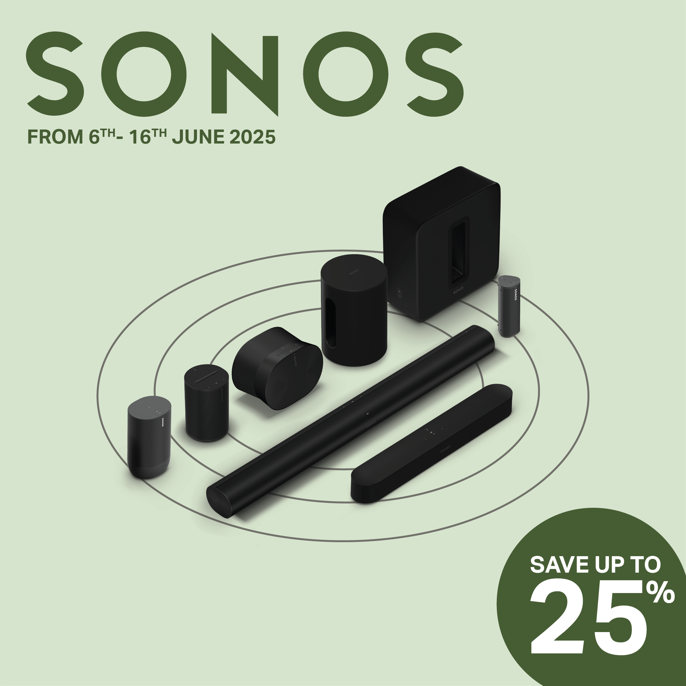 Exclusive Sonos Savings