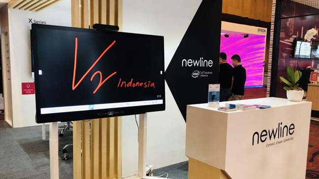 Newline Unveils Latest Collaboration Solutions at Jakarta AV Week 2019
