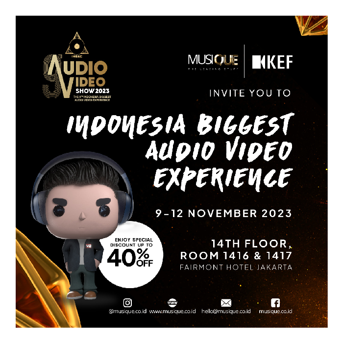 Musique at Iheac Audio Video Show 2023