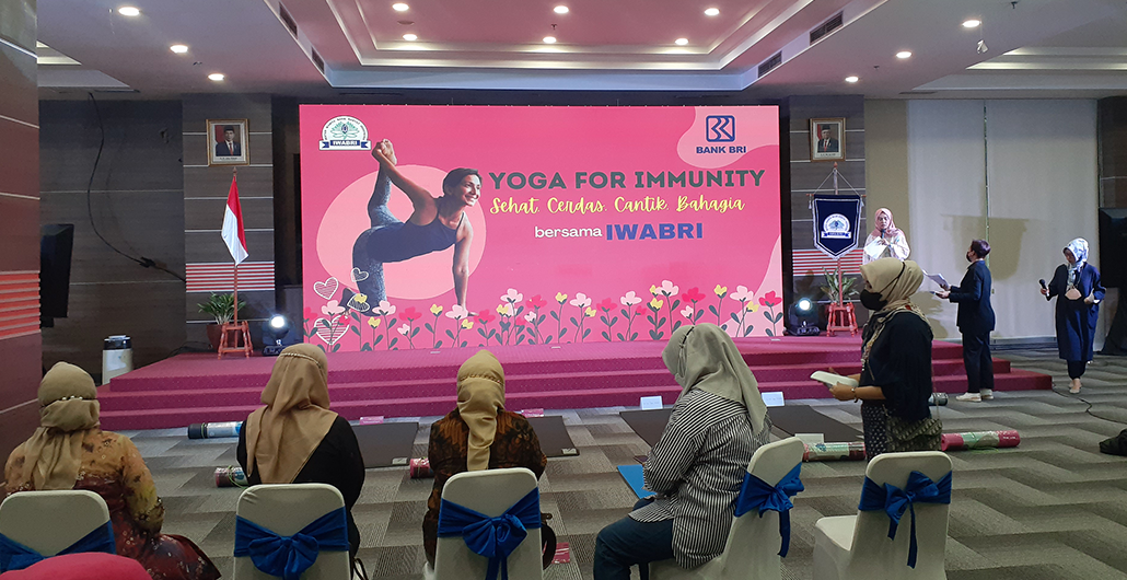 Yoga for immunity bersama iwa-BRI