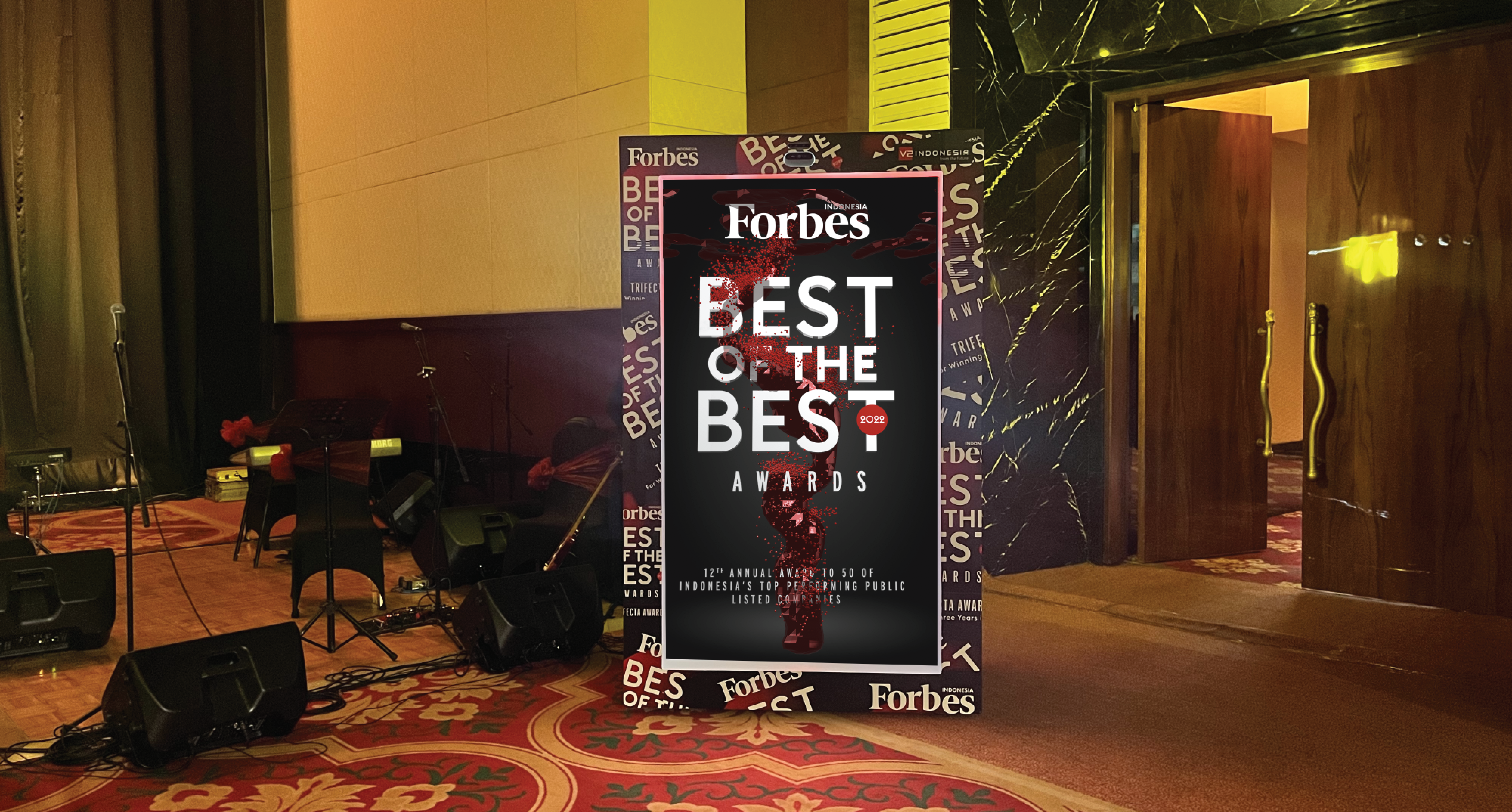 Proto Hologram by V2 Indonesia at Forbes Indonesia