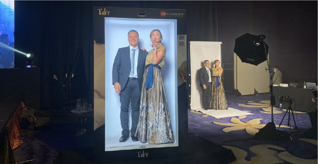 Proto Hologram at Event Tatler Orchid Ball 2022