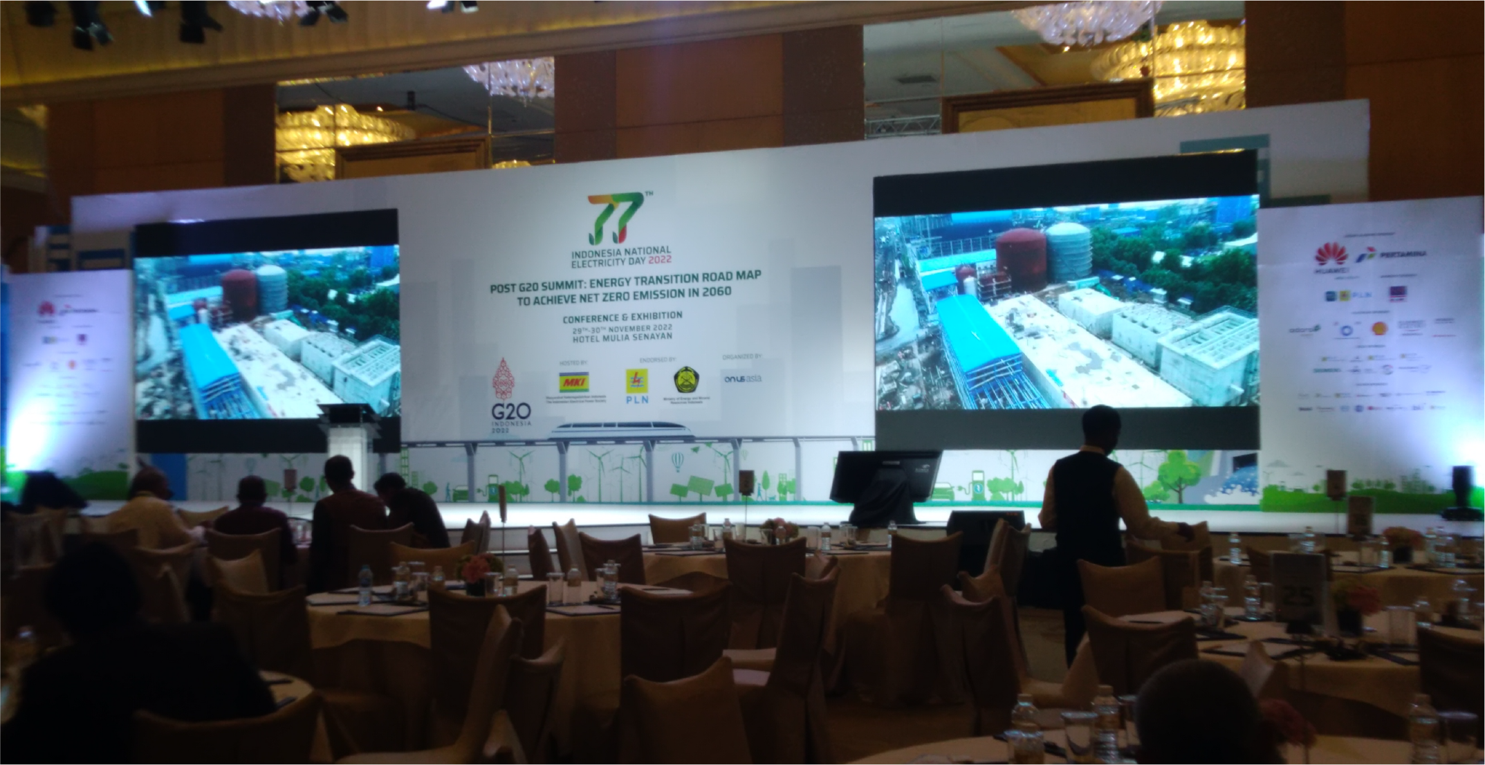 77th Indonesia National Electricity Day 2022