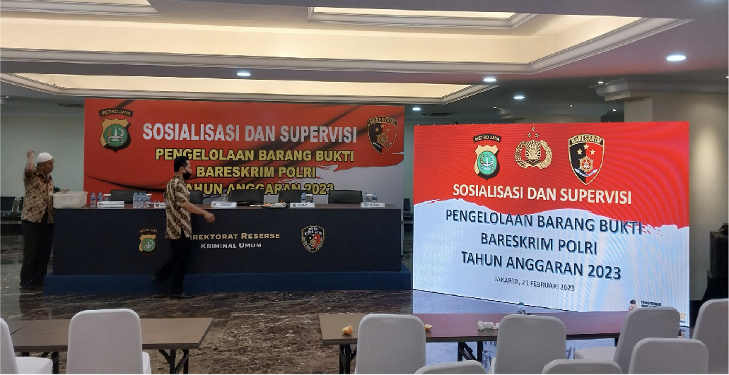 Pengelolaan Barang Bukti BARESKRIM POLRI Tahun Anggaran 2023