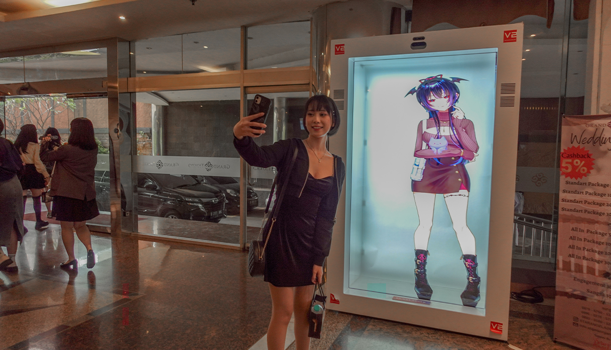 Proto Hologram at Dragon Nest 2 Evolution Press Conference Event