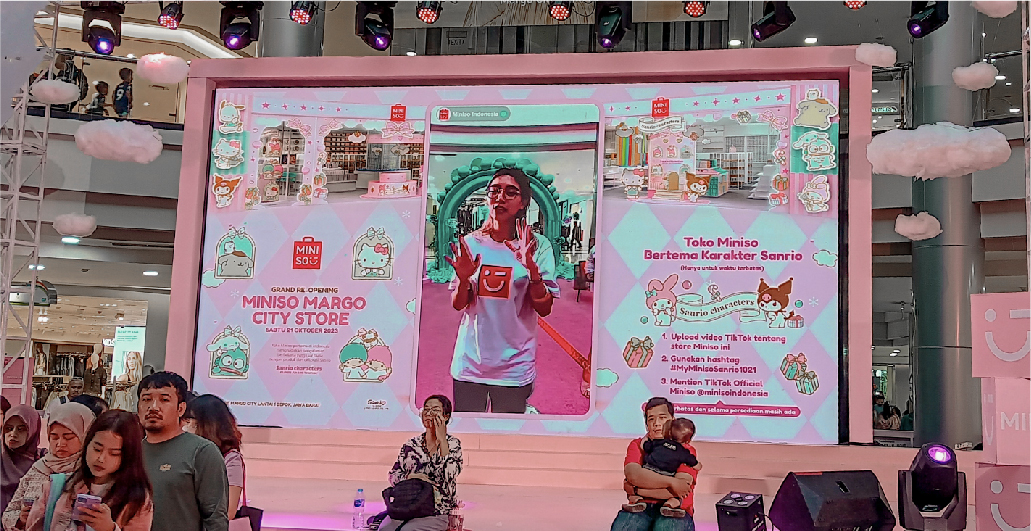 Grand Re-Opening Miniso Margo City Store