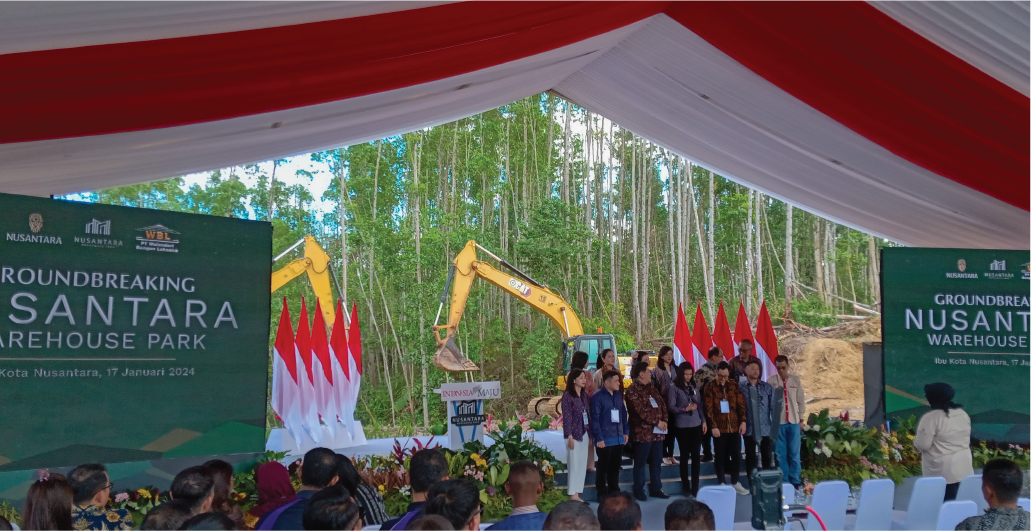 Ground Breaking Nusantara Warehouse Park