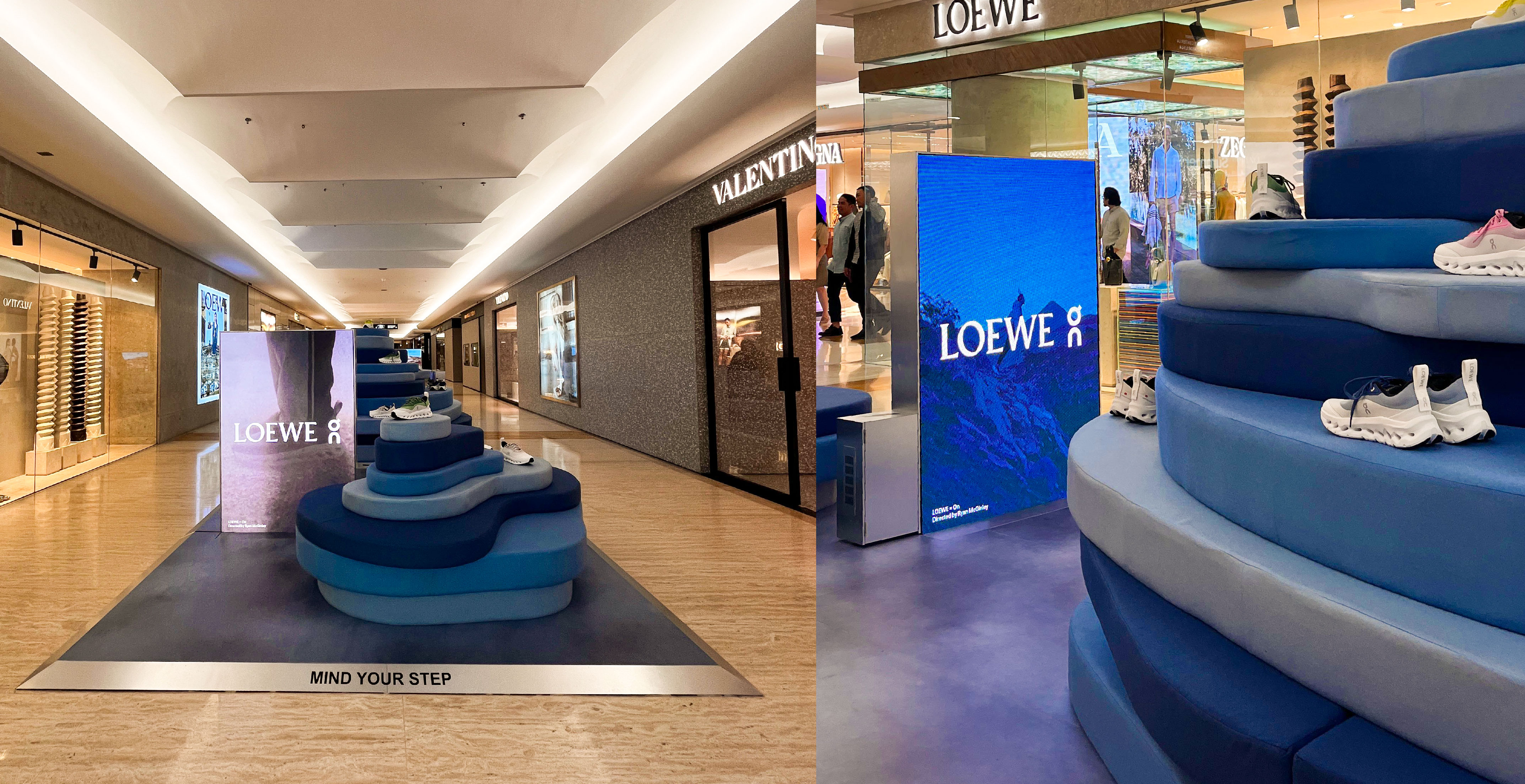 Loewe x On Cloud Pop Up Store