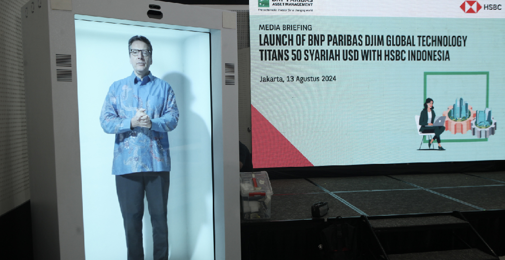 Proto Hologram at BNP Paribas x HSBC Event