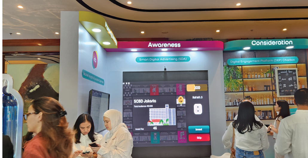 Indosat Experience “IDA” at Indonesia Retail Summit 2024