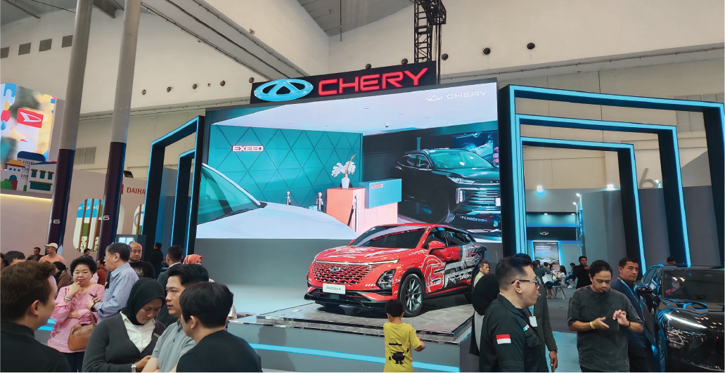 Chery Booth at Gaikindo Jakarta Auto Week (GJAW) 2024
